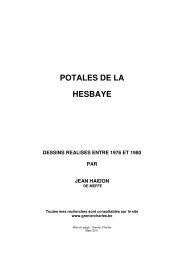 POTALES DE LA HESBAYE - Charles GRENIER