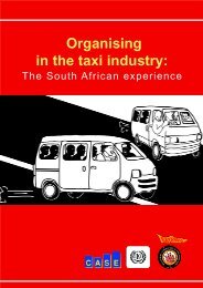 Organising in the taxi industry: - Inclusive Cities