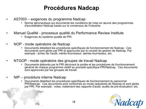 Nadcap Customer Support Initiative - Performance Review Institute