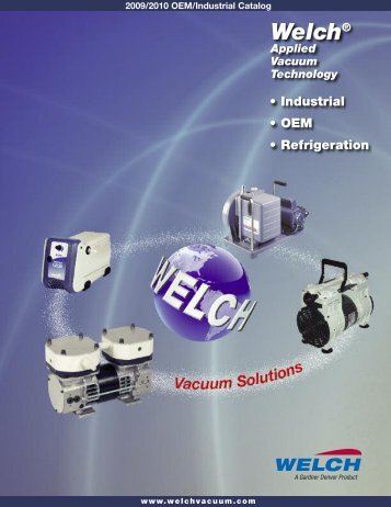2005 OEM-Industrial Catalog 3 - Welch Vacuum