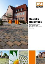 Castello Rasenfuge - Pflastersteine von Niemeier