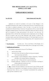 Employment Notice No. 2125-RG dated 6th June, 2013 regarding