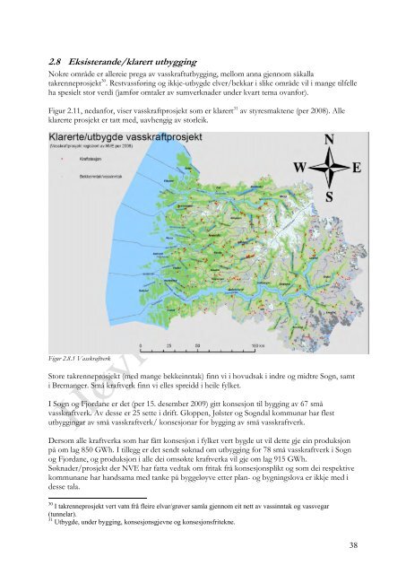 Regional plan med tema knytt til vasskraftutbygging - Sogn og ...