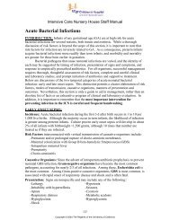 Acute Bacterial Infections