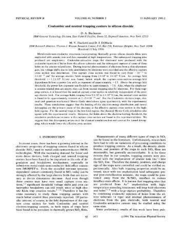 Coulombic and neutral trapping centers in silicon dioxide