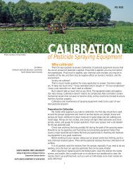 Calibration of Pesticide Spraying Equipment - South Dakota ...