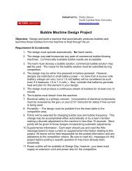 Bubble Machine Design Project - Discovery Press