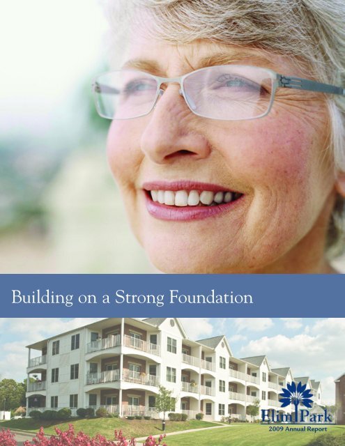 Building on a Strong Foundation - Elim Park