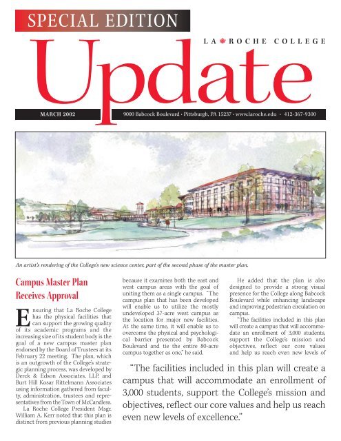 Update March layout (Page 1) - La Roche College