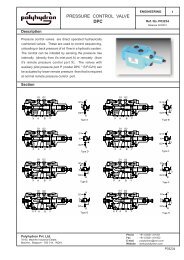 PRESSURE CONTROL VALVE DPC - Polyhydron Group of Industries.