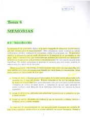 Tema 8 MEMORIAS 8.1 Introducción - QueGrande