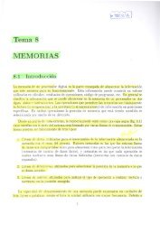 Tema 8 MEMORIAS 8.1 IntroducciÃ³n - QueGrande