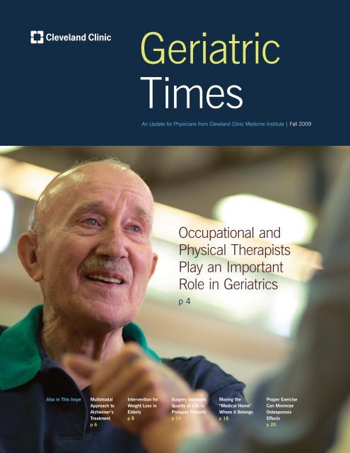 Geriatric Times - Cleveland Clinic - Cleveland Clinic Home