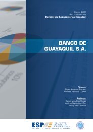 banco de guayaquil sa - Tulane Burkenroad Reports Latin America