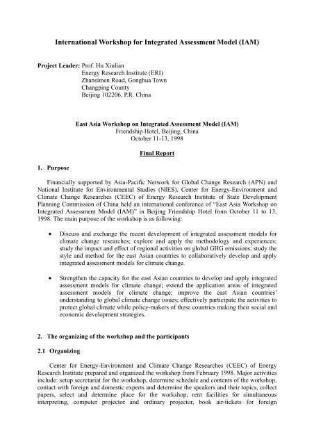 Download Final Report Asia Pacific Network For Global Change