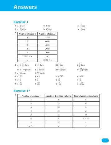 Answers - Pearson Global Schools