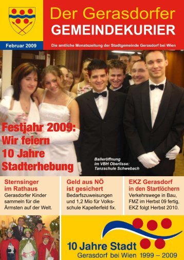 Gemeindekurier Februar 2009 (2,75 MB) - Gerasdorf