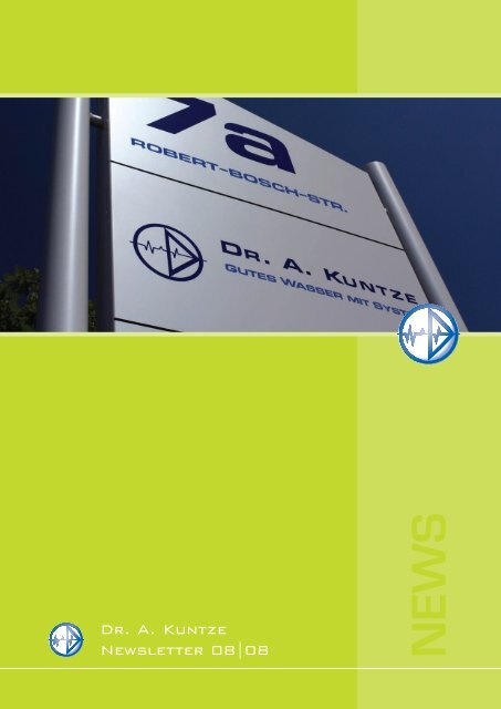 News 08/08 - Dr. A. Kuntze GmbH