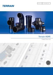 Terrain HDPE 16pg Price List.indd - Polypipe