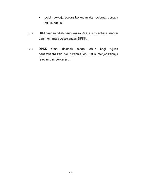 1 DASAR PERLINDUNGAN KANAK-KANAK BAGI RUMAH ... - kpwkm