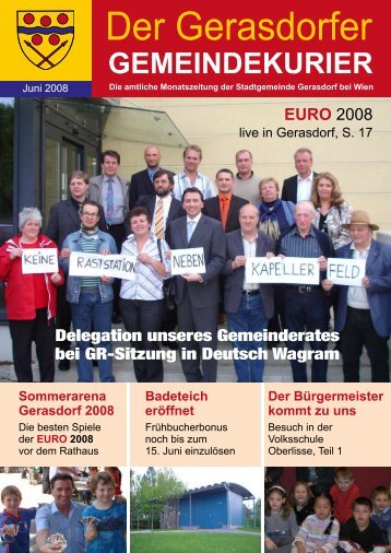 Gemeindekurier 7/2008 - Gerasdorf