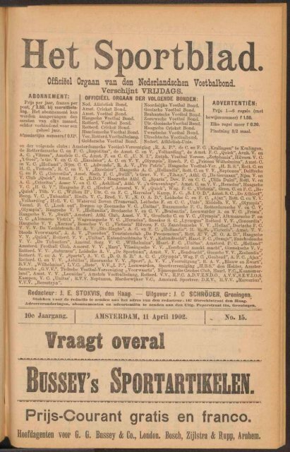 Het Sportblad.
