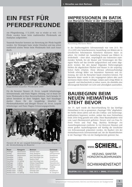 amtsnachrichten 5/02 - Schwanenstadt