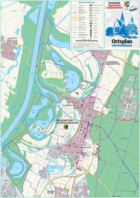 Ortsplan Ortsplan - Eggenstein-Leopoldshafen