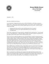 BMS SI Year 4 Letter FINAL September 2011 - the Ravenna School ...