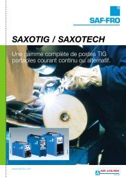 torche PROTIG 10 RLS - dÃ©tendeur-dÃ©bitmÃ¨tre