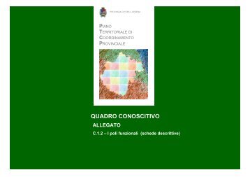 QUADRO CONOSCITIVO - Provincia di Forlì-Cesena