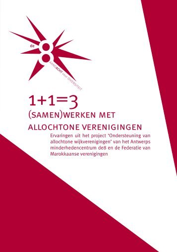 (samen)werken met allochtone verenigingen - De8.be