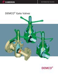 DEMCO Gate Valves - CE Franklin Ltd.