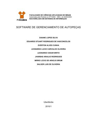 Software de Gerenciamento de AutopeÃ§as - Si.lopesgazzani.com.br