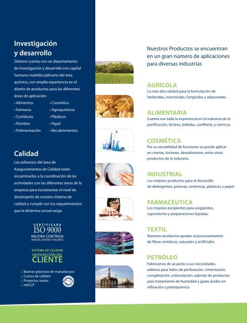 Tensoactivos - QuimiNet.com