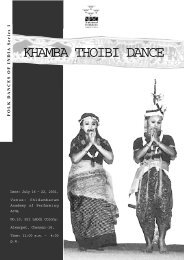 KHAMBA THOIBI DANCE - Wiki - National Folklore Support Centre