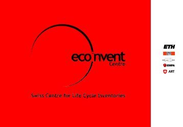 presentation as pdf - EcoInvent
