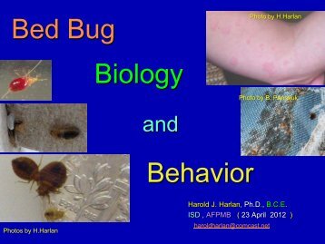 Dr. Harold Harlan Presentation - National Pest Management ...