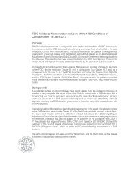 FIDIC Guidance Memorandum to Users of the 1999 Conditions of ...