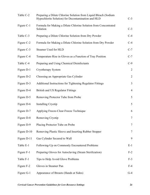 Reference Manual - IARC Screening Group