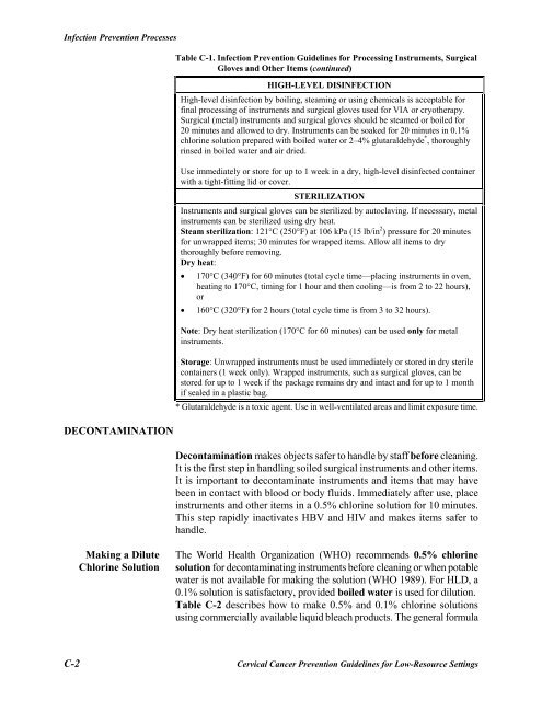 Reference Manual - IARC Screening Group