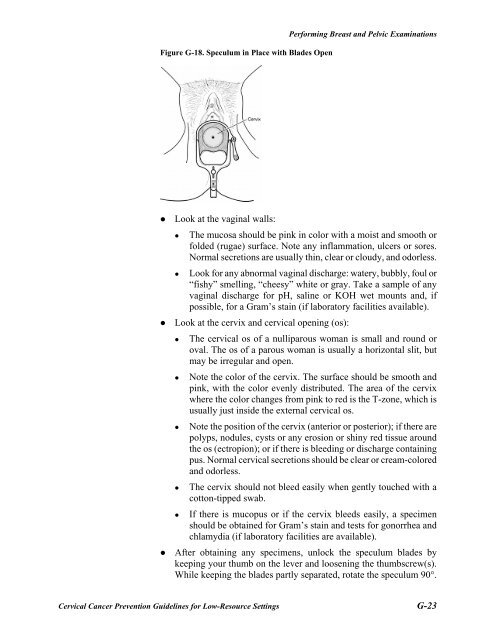 Reference Manual - IARC Screening Group