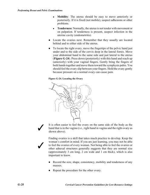 Reference Manual - IARC Screening Group