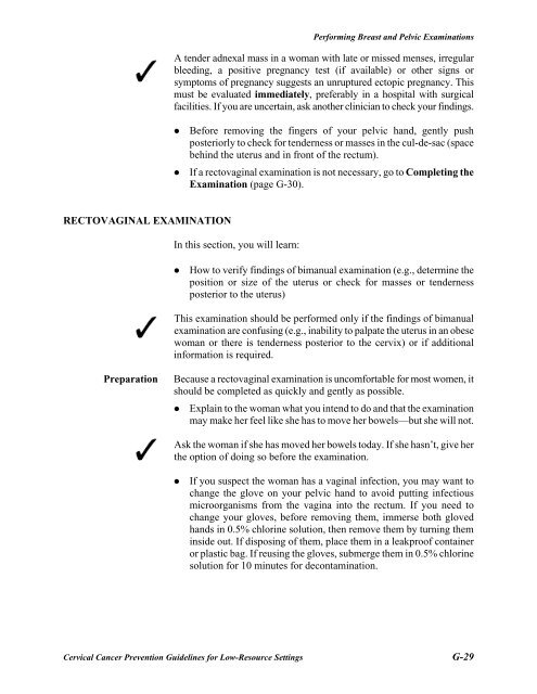 Reference Manual - IARC Screening Group