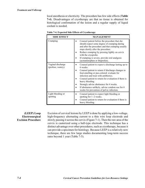 Reference Manual - IARC Screening Group