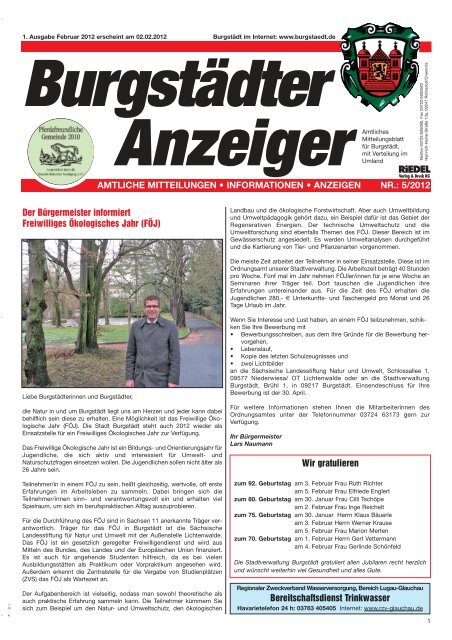 Burgstadter Anzeiger
