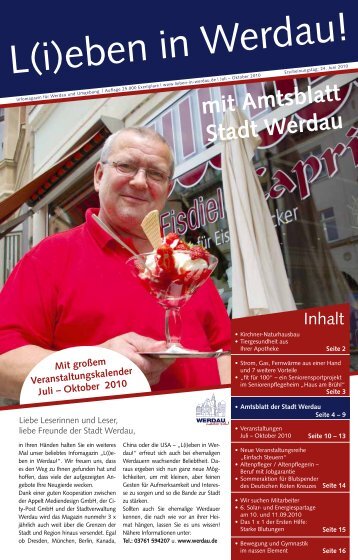 mit Amtsblatt Stadt Werdau