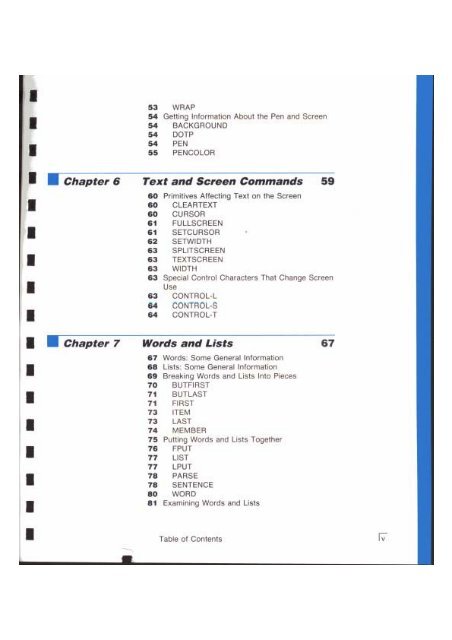 Apple Logo II Reference Manual - Asimov.net