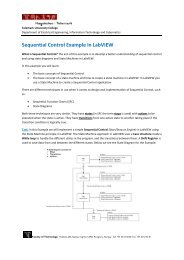 Sequential Control Example in LabVIEW