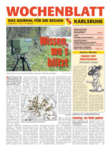 Download der Publikation als PDF - Wochenblatt